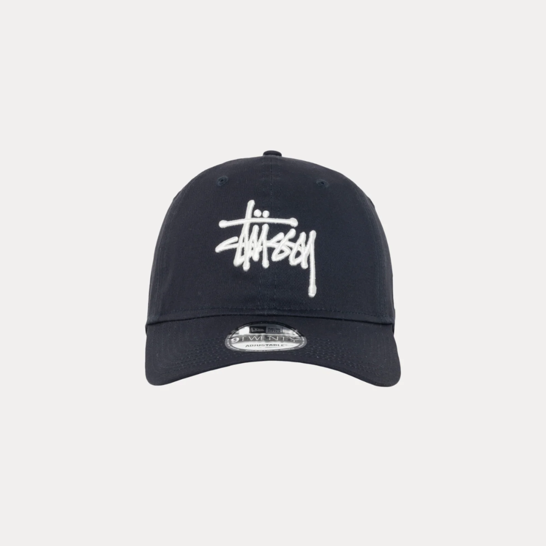 Stüssy x New Era 9Twenty Basic Strapback Dark Navy